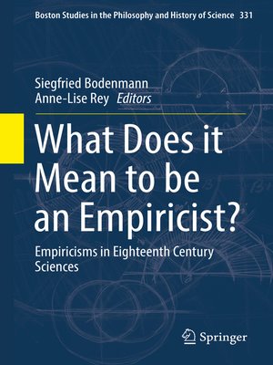 cover image of What Does it Mean to be an Empiricist?